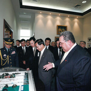 陳水扁總統於尼加拉瓜拜會尼國總統阿雷曼(Arnoldo Aleman Laccayo)-陳水扁總統「民主外交、友誼之旅」活動照片-MOFA109179CF-2020-12-PH00051-090