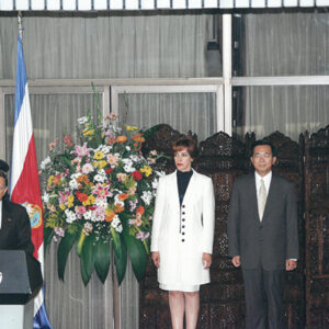 陳水扁總統抵達哥斯大黎加接受哥國總統羅德里格斯(Rodriguez)正式歡迎儀式-陳水扁總統「民主外交、友誼之旅」活動照片-MOFA109179CF-2020-12-PH00051-118