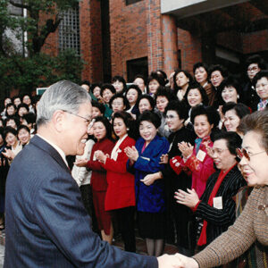 總統蒞臨婦女問政研習會聽取意見並講話於劍潭-李總統照片冊-MOFA109179CF-2020-12-PH00109-014