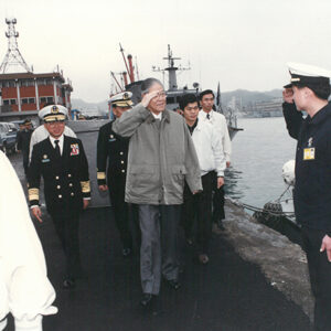 總統巡視海軍區於基隆-李總統照片冊-MOFA109179CF-2020-12-PH00109-016