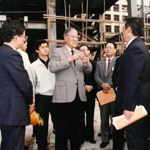 總統巡視台北信義計劃區及市政大樓-李總統照片冊-MOFA109179CF-2020-12-PH00109-022