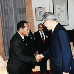 總統接見參加世界自由日外賓彼得等於總統府-李總統照片冊-MOFA109179CF-2020-12-PH00109-025