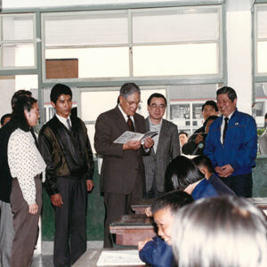 總統巡視大業國中於嘉義-李總統照片冊-MOFA109179CF-2020-12-PH00109-026