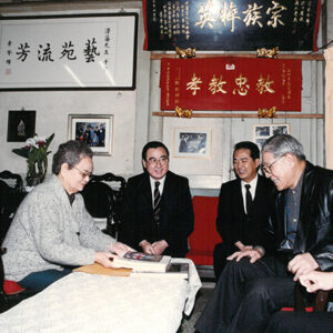 總統巡視訪李遠哲母親於新竹-李總統照片冊-MOFA109179CF-2020-12-PH00109-034