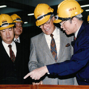 總統巡視黨營中興電工機械公司林口廠區於桃園-李總統照片冊-MOFA109179CF-2020-12-PH00109-075