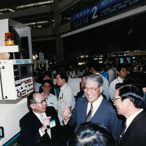 總統參觀1991年台北國際金屬加工機械展於世貿中心-李總統照片冊-MOFA109179CF-2020-12-PH00109-117