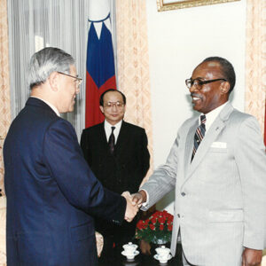 總統接見格瑞那達總督史恭爵志夫婦-李總統照片冊-MOFA109179CF-2020-12-PH00109-128