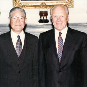 總統接見美國前總統福特先生於總統府-李總統照片冊-MOFA109179CF-2020-12-PH00109-133