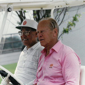 總統與美國前總統福特於林口球敘-李總統照片冊-MOFA109179CF-2020-12-PH00109-139