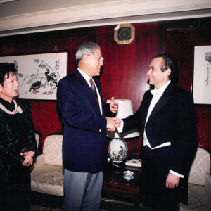 總統接見西班牙男高音卡瑞拉斯於國家音樂廳-李總統照片冊-MOFA109179CF-2020-12-PH00114-020