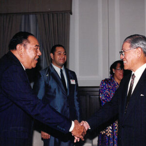 總統接見東加王國首相魏亞男爵伉儷等人於總統府-李總統照片冊-MOFA109179CF-2020-12-PH00114-052