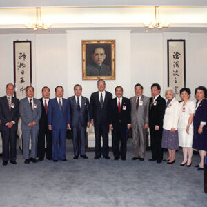 總統接見舊金山中華總會主席團黃惠喜等人於總統府-李總統照片冊-MOFA109179CF-2020-12-PH00114-089