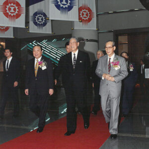 總統蒞臨"第一屆全國經營者大會開幕典禮"致詞於國際會議中心-李總統照片冊-MOFA109179CF-2020-12-PH00117-005