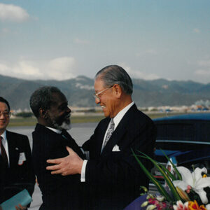 歡迎中非共和國總統巴達塞於松山機場-李總統照片冊-MOFA109179CF-2020-12-PH00117-021