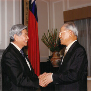 李登輝總統接見美國前夏威夷州州長有吉等人-李登輝總統活動照片冊-MOFA109179CF-2020-12-PH00163-020