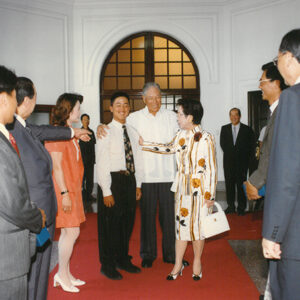 李登輝總統接見華裔青少年高爾夫球選手廖俊豪同學等人-李登輝總統活動照片冊-MOFA109179CF-2020-12-PH00163-027