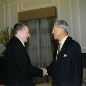 李登輝總統接見俄羅斯自由民主黨黨魁季里諾夫斯基等人-李登輝總統活動照片冊-MOFA109179CF-2020-12-PH00163-095