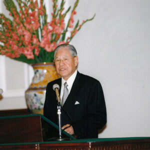 李登輝總統主持開國紀念典禮暨元旦團拜儀式。-李登輝總統活動照片冊-MOFA109179CF-2020-12-PH00164-083