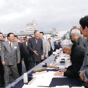 李登輝總統蒞臨巳卯新年開筆大會致詞。-李登輝總統活動照片冊-MOFA109179CF-2020-12-PH00164-100