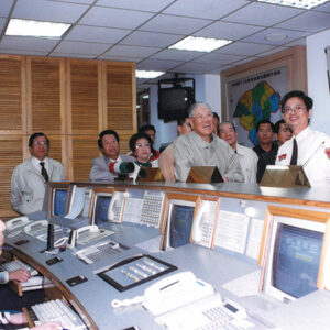 李登輝總統蒞臨桃園縣消防局-李登輝總統活動照片冊-MOFA109179CF-2020-12-PH00165-007