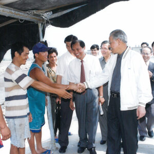 李總統蒞臨新竹市海山里原住民部落-李登輝總統活動照片冊-MOFA109179CF-2020-12-PH00165-056