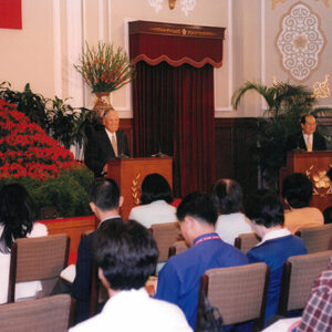 李總統於總統府主詞記者會-李登輝總統活動照片冊-MOFA109179CF-2020-12-PH00165-069