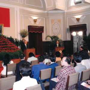 李總統於總統府主詞記者會-李登輝總統活動照片冊-MOFA109179CF-2020-12-PH00165-071