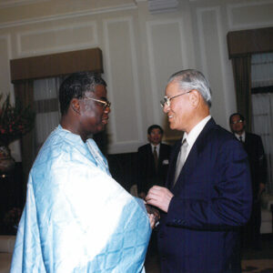 李總統於總統府接見布吉納法索共和國國會議長陶赫等人-李登輝總統活動照片冊-MOFA109179CF-2020-12-PH00165-072