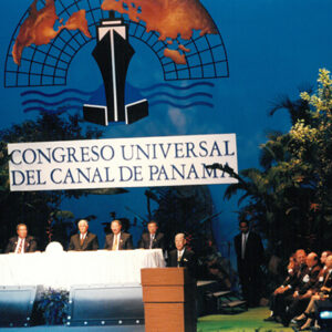 李總統登輝先生參加巴拿馬運河世界會議，並於開幕典禮-李總統照片冊-MOFA109179CF-2020-12-PH00167-001