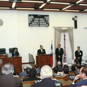 李總統登輝先生於巴拉圭國會發表演說-李總統照片冊-MOFA109179CF-2020-12-PH00167-014