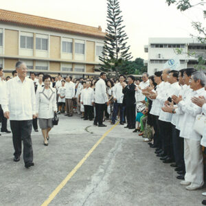 李總統登輝先生訪巴拿馬，蒞臨巴國世界台商會開幕典禮會場，受到熱烈歡迎-李總統照片冊-MOFA109179CF-2020-12-PH00167-020