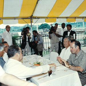 李總統登輝先生於巴拿馬總統府，巴拿馬、尼加拉瓜、宏都拉斯等三國總統在巴拿馬觀花水共進午餐-李總統照片冊-MOFA109179CF-2020-12-PH00167-026