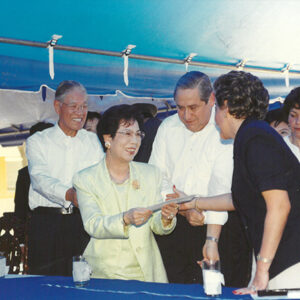 李總統登輝先生伉儷與薩爾瓦多總統賈德隆共同主持兒童收容之家揭幕式，李夫人並捐贈於該兒童收容之家-李總統照片冊-MOFA109179CF-2020-12-PH00167-069