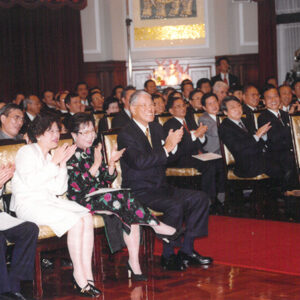 李總統伉儷於總統府主持第十九次介壽館音樂會-李登輝總統活動照片-MOFA109179CF-2020-12-PH00169-031