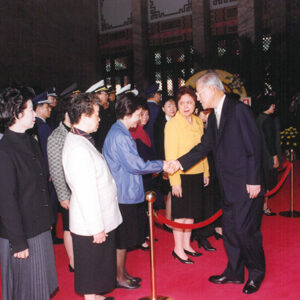 李總統蒞臨忠烈祀主持八十八年中樞紀念革命先烈暨春祭典禮-李登輝總統活動照片-MOFA109179CF-2020-12-PH00169-087