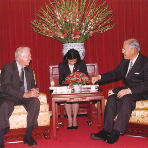 李總統伉儷於台北賓館會見美國前總統卡特暨夫人-李登輝總統活動照片-MOFA109179CF-2020-12-PH00169-091