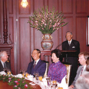 李總統伉儷於台北賓館以午宴款待美國前總統卡特暨夫人-李登輝總統活動照片-MOFA109179CF-2020-12-PH00169-093