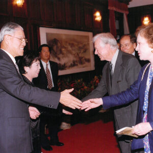 李總統伉儷於台北賓館以午宴款待美國前總統卡特暨夫人-李登輝總統活動照片-MOFA109179CF-2020-12-PH00169-095