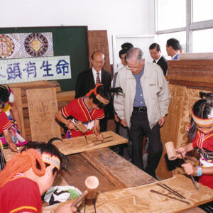 李登輝總統蒞臨花蓮太巴望國小-李登輝總統活動照片-MOFA109179CF-2020-12-PH00169-119