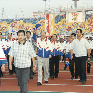 李總統登輝先生於台灣區運會閉幕典禮致詞-李總統照片冊-MOFA109179CF-2020-12-PH00171-039