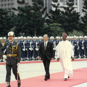 李總統登輝先生於中正紀念公園以軍禮歡迎查德總統德比-李總統照片冊-MOFA109179CF-2020-12-PH00171-040