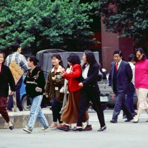 -台北市容 商業大樓、房地產、市容。 街頭、人群。 交通建設(捷運、北二高)。-MOFA109179CF-2020-12-SL00033-088