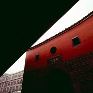 北門-台北市容 商業大樓、房地產、市容。 街頭、人群。 交通建設(捷運、北二高)。-MOFA109179CF-2020-12-SL00033-124