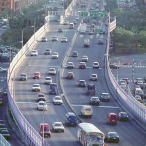 北門-台北市容 商業大樓、房地產、市容。 街頭、人群。 交通建設(捷運、北二高)。-MOFA109179CF-2020-12-SL00033-126