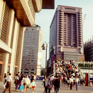 -台北市容 商業大樓、房地產、市容。 街頭、人群。 交通建設(捷運、北二高)。-MOFA109179CF-2020-12-SL00033-137