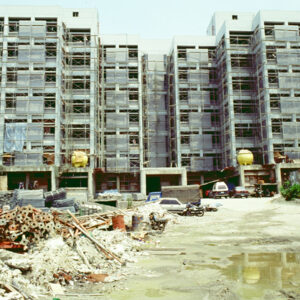 萬芳醫院-台北市容 商業大樓、房地產、市容。 街頭、人群。 交通建設(捷運、北二高)。-MOFA109179CF-2020-12-SL00033-150