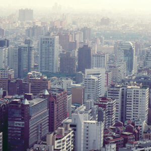 -台北市容 商業大樓、房地產、市容。 街頭、人群。 交通建設(捷運、北二高)。-MOFA109179CF-2020-12-SL00033-151