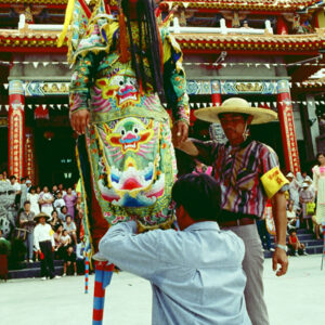 -宗教-廟、建醮。 燒王船。 基督教、天主教、佛教。-MOFA109179CF-2020-12-SL00035-074