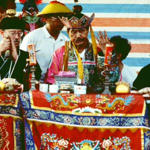 -宗教-廟、建醮。 燒王船。 基督教、天主教、佛教。-MOFA109179CF-2020-12-SL00035-079