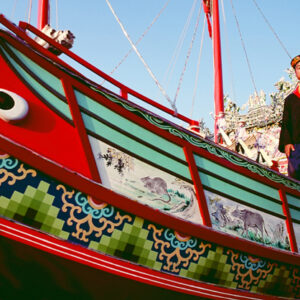 -宗教-廟、建醮。 燒王船。 基督教、天主教、佛教。-MOFA109179CF-2020-12-SL00035-116